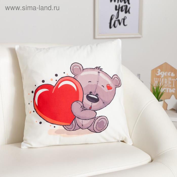 Наволочка декоративная Этель «Любовь», размер 40х40 см
Наволочка декоративная Этель «Любовь», размер 40х40 см