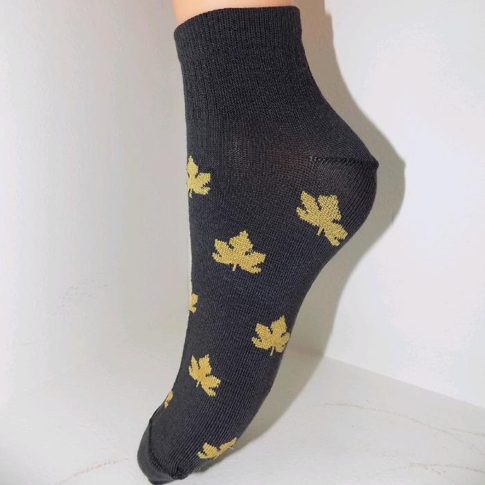 фото Носки женские, размер 25, цвет тёмно-серый, 5 пар в уп. лысьвенская мануфактура