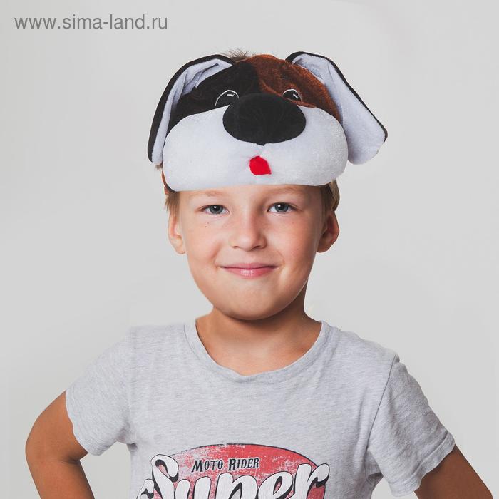 Маска на резинке «Пёсик коричневый с пятном»
Маска на резинке «Пёсик коричневый с пятном»