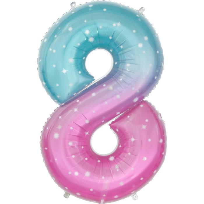 Шар фольгированный 32" «Цифра 8», нежные искры
Шар фольгированный 32" «Цифра 8», нежные искры