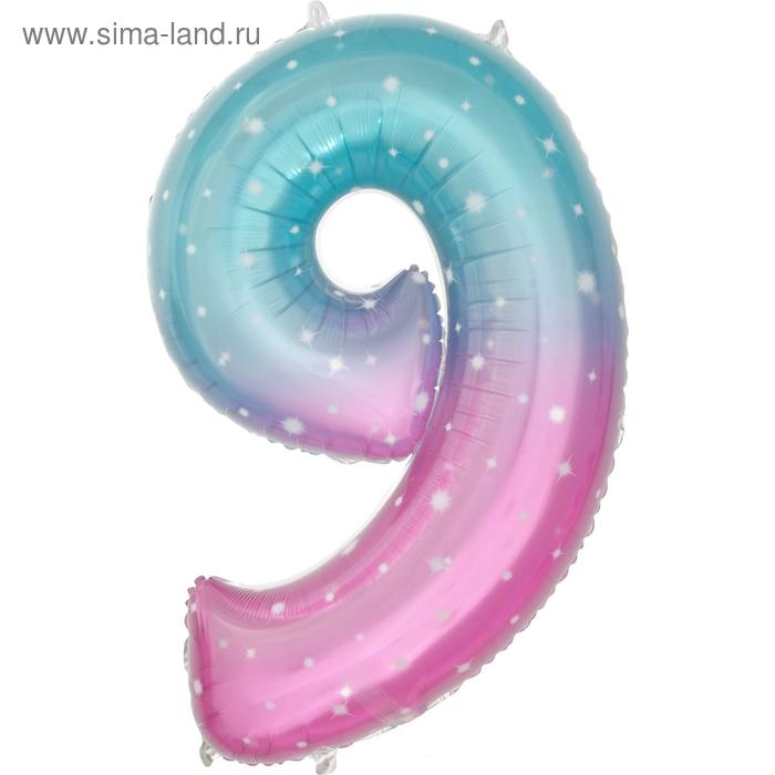 Шар фольгированный 32" «Цифра 9», нежные искры
Шар фольгированный 32" «Цифра 9», нежные искры