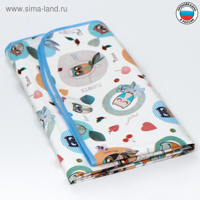 Клеёнка 50*70 см., на резинке, арт. 0063, с окантовкой, рисунок «Совы», цвет МИКС
Клеёнка 50*70 см., на резинке, арт. 0063, с окантовкой, рисунок «Совы», цвет МИКС