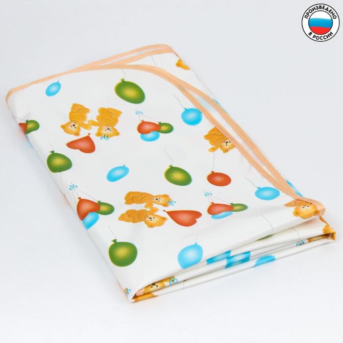 Клеёнка 70*100 см., на резинке, арт. 0065, с окантовкой, рисунок «Мишки», цвет МИКС
Клеёнка 70*100 см., на резинке, арт. 0065, с окантовкой, рисунок «Мишки», цвет МИКС