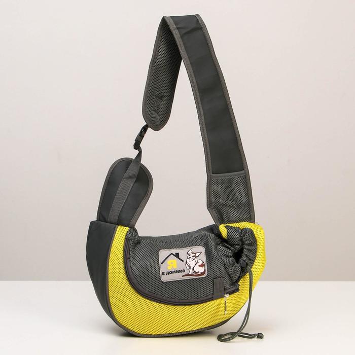 Слинг переноска для животных «Я в домике» 40х22х8 см
Слинг переноска для животных «Я в домике» 40х22х8 см