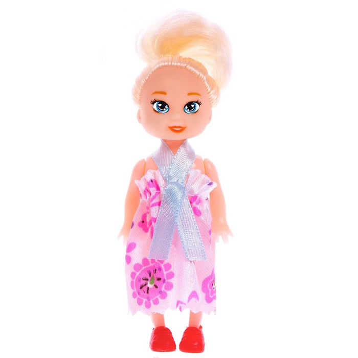 фото Кукла малышка «ксюша» в платье, микс happy valley