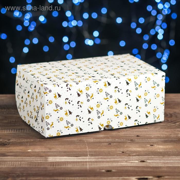 Коробка на 6 капкейков "Олени", 25 х 17 х 10 см
Коробка на 6 капкейков "Олени", 25 х 17 х 10 см