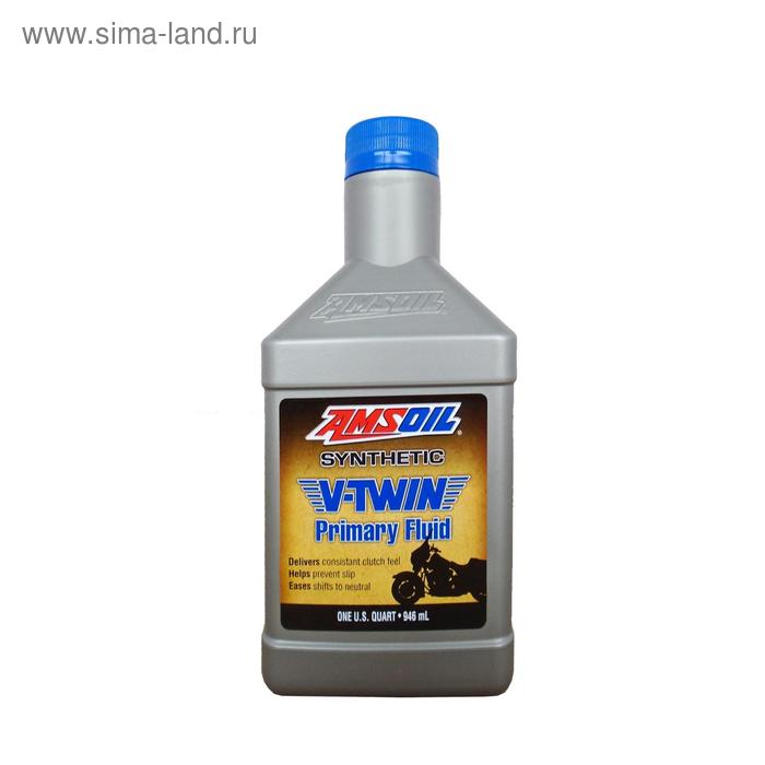 фото Трансмиссионное масло amsoil synthetic v-twin primary fluid, 0,946л