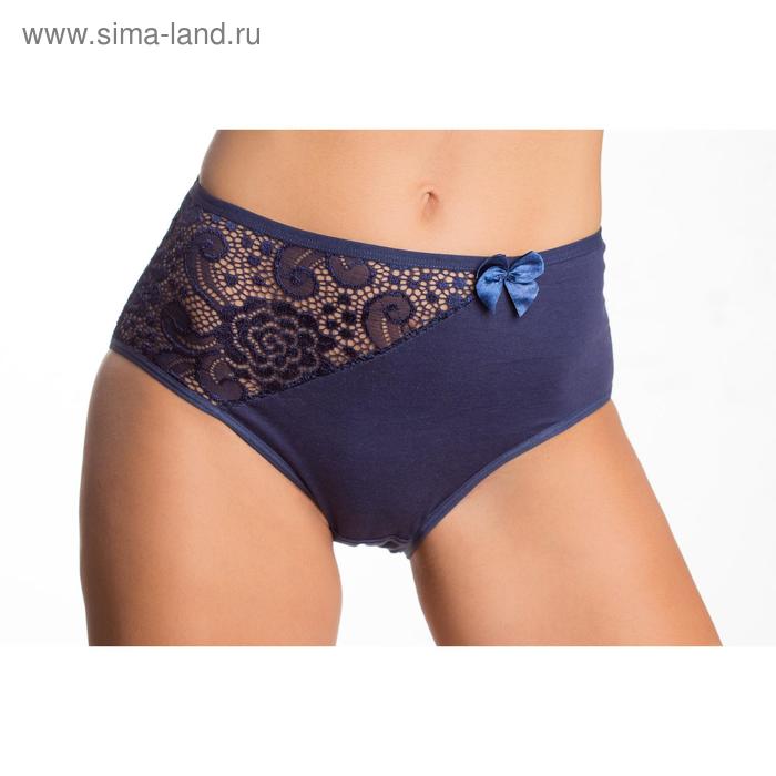 Трусы женские слипы, цвет синий, размер 52 (2XL)
Трусы женские слипы, цвет синий, размер 52 (2XL)