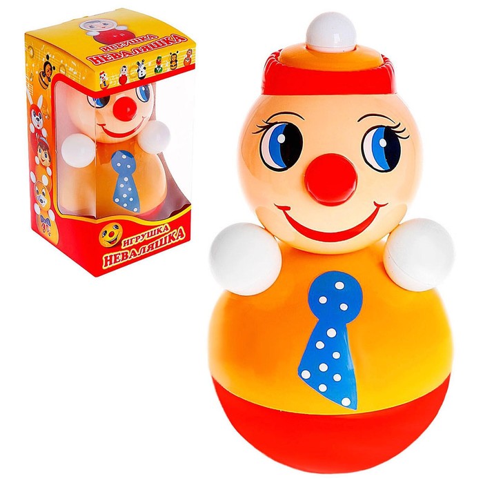 Неваляшка «Клоун» в художественной упаковке
Неваляшка «Клоун» в художественной упаковке