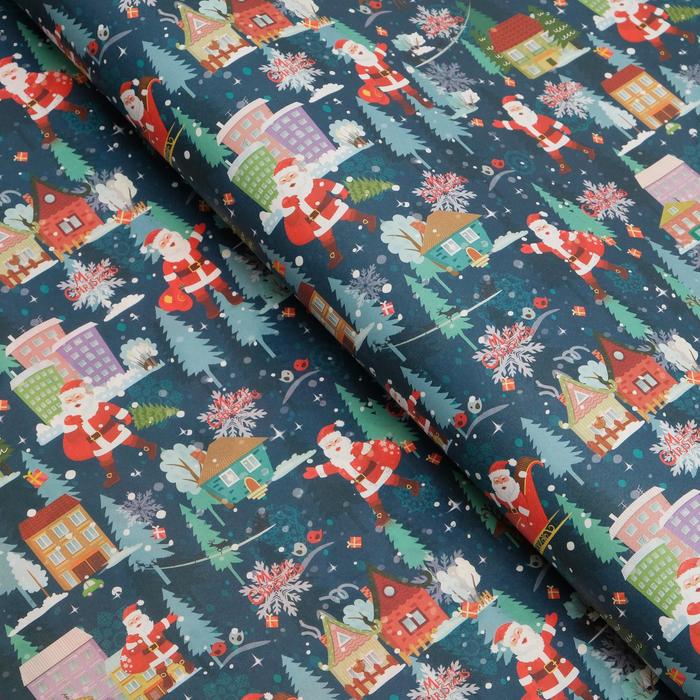 Бумага упаковочная крафт "Новогодний маршрут", 50 х 70 см
Бумага упаковочная крафт "Новогодний маршрут", 50 х 70 см