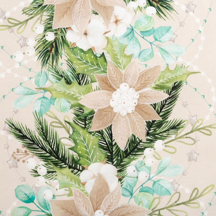 фото Дорожка на стол новогодняя "этель" beautiful сhristmas 30х70 см, 100% хл, саржа 190 гр/м2