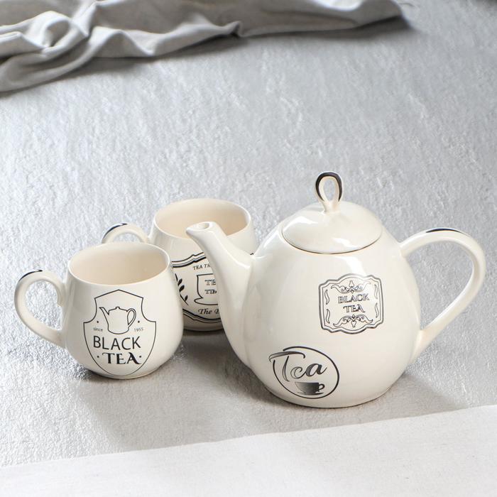 Чайный набор "Петелька", 3 предмета, белый, чай, 0.8/0.22 л, микс
Чайный набор "Петелька", 3 предмета, белый, чай, 0.8/0.22 л, микс