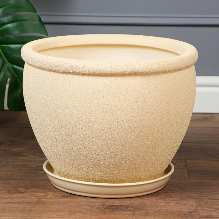 Горшок для цветов "Вьетнам", шёлк, бежевый, керамика, 18 л
Горшок для цветов "Вьетнам", шёлк, бежевый, керамика, 18 л
