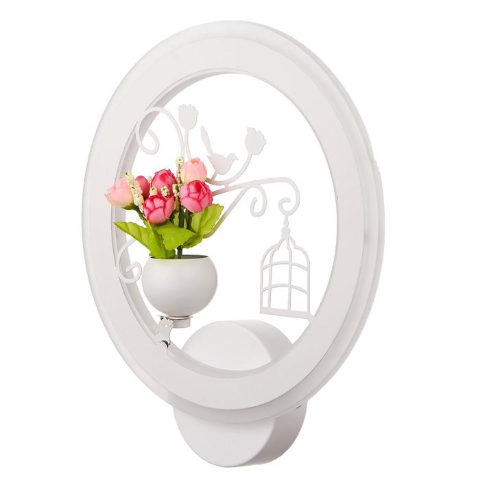 Бра "Птичка на ветке" LED 29Вт 3000К белый 27х8х29,5 см
Бра "Птичка на ветке" LED 29Вт 3000К белый 27х8х29,5 см