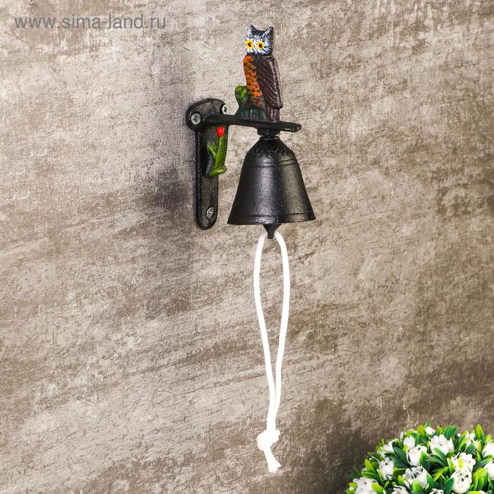 Колокол сувенирный металл "Цветной филин" 13х8х5,2 см
Колокол сувенирный металл "Цветной филин" 13х8х5,2 см