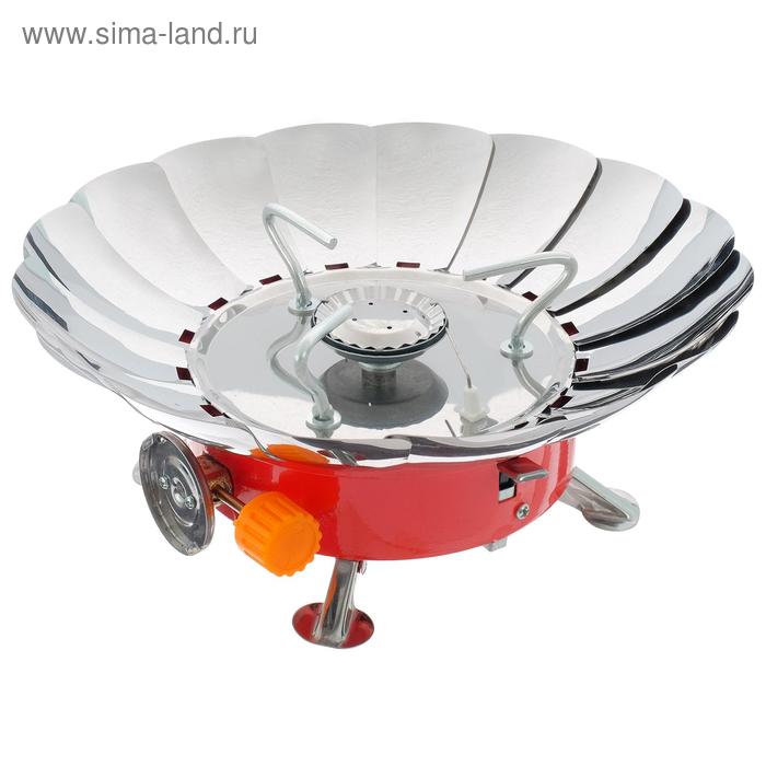 Плита портативная газовая, большая, с ветрозащитой
Плита портативная газовая, большая, с ветрозащитой