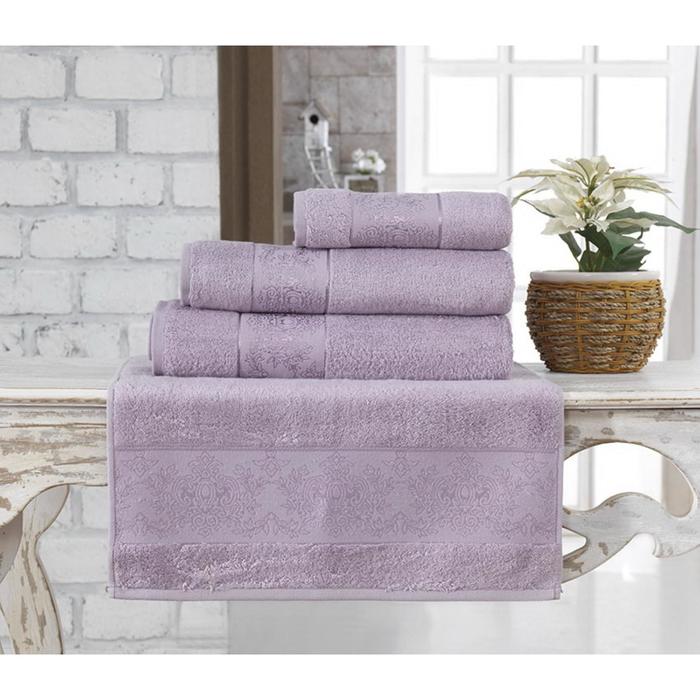 Полотенце Pandora, размер 50х90 см, цвет светло-лавандовый
Полотенце Pandora, размер 50х90 см, цвет светло-лавандовый