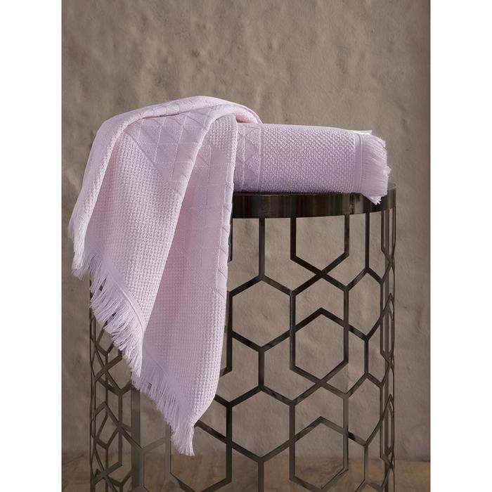 фото Полотенце monard, размер 70x140 см, цвет пудровый karna