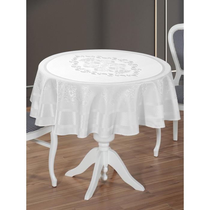 Скатерть круглая Caramel 160 см, цвет белый
Скатерть круглая Caramel 160 см, цвет белый