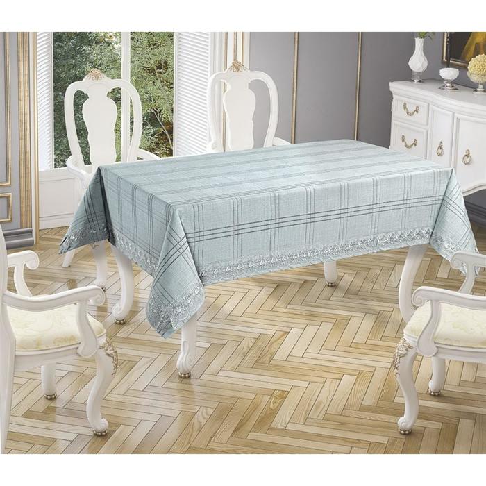 Скатерть Botaic 160x300 см, цвет ментол
Скатерть Botaic 160x300 см, цвет ментол