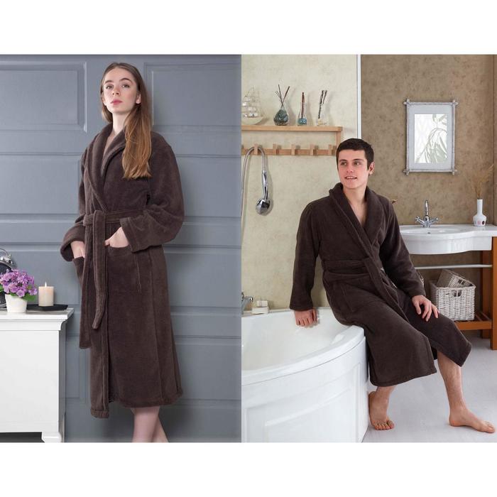 Халат Mora, размер L, цвет коричневый
Халат Mora, размер L, цвет коричневый