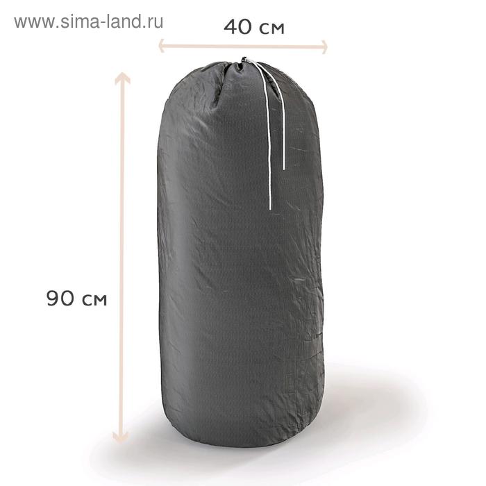 Сумка-мешок для стирки белья большой, цвет серый
Сумка-мешок для стирки белья большой, цвет серый