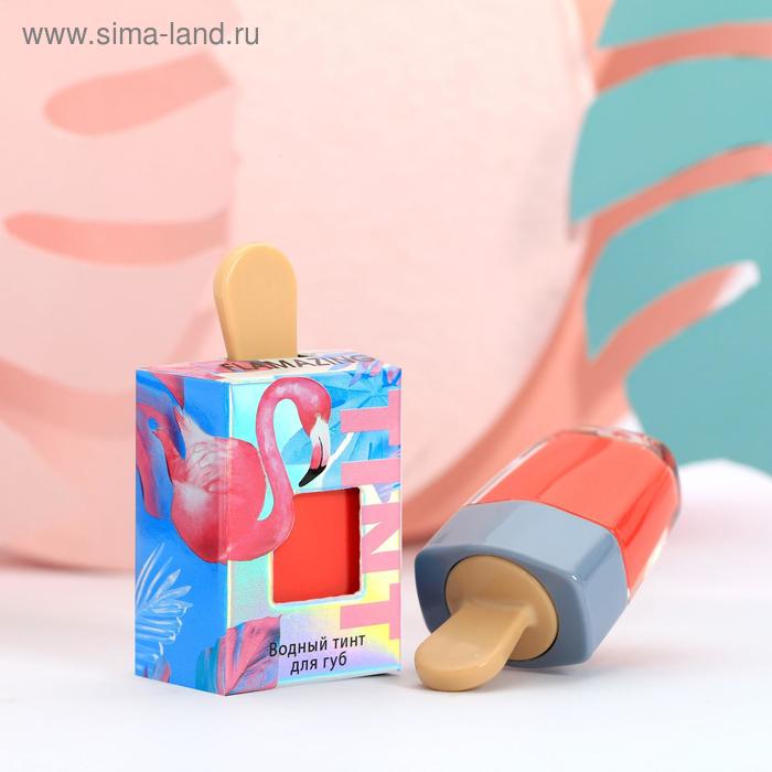 Стойкий тинт для губ на водной основе Flamazing, оттенок коралловый, 4,5 мл
Стойкий тинт для губ на водной основе Flamazing, оттенок коралловый, 4,5 мл