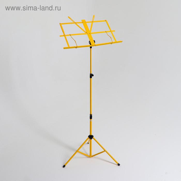 Пюпитр Fleet FLT-MS1y, желтый, складной, с чехлом
Пюпитр Fleet FLT-MS1y, желтый, складной, с чехлом