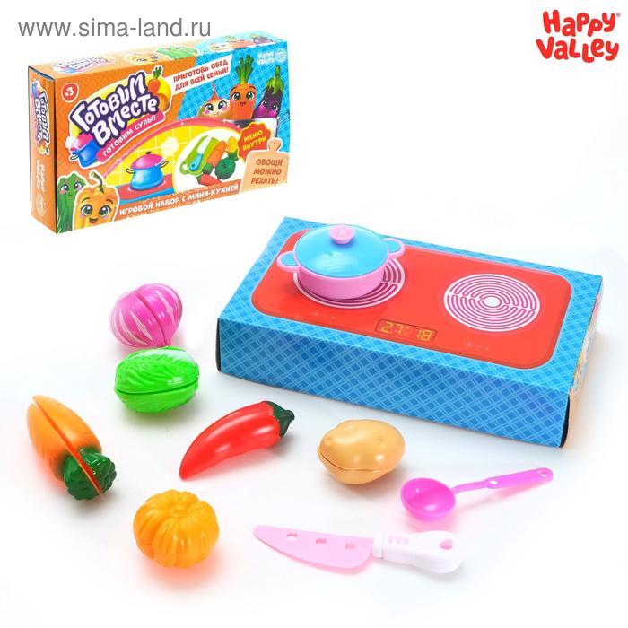 Игровой набор «Готовим вместе супы», с овощами для нарезки
Игровой набор «Готовим вместе супы», с овощами для нарезки