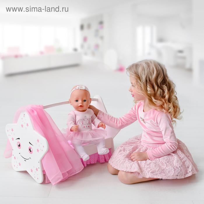 Игрушка детская: кроватка для кукол звездочка с постельным бельем и балдахином, коллекция «Diamond star»
Игрушка детская: кроватка для кукол звездочка с постельным бельем и балдахином, коллекция «Diamond star»