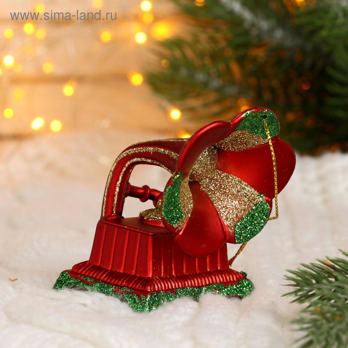 Украшение ёлочное "Граммофон" 5х7,5 см (набор 2 шт) красный
Украшение ёлочное "Граммофон" 5х7,5 см (набор 2 шт) красный