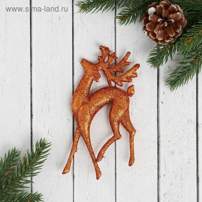 Украшение ёлочное "Лесной олень блеск" (набор 2 шт) 6х14 см
Украшение ёлочное "Лесной олень блеск" (набор 2 шт) 6х14 см
