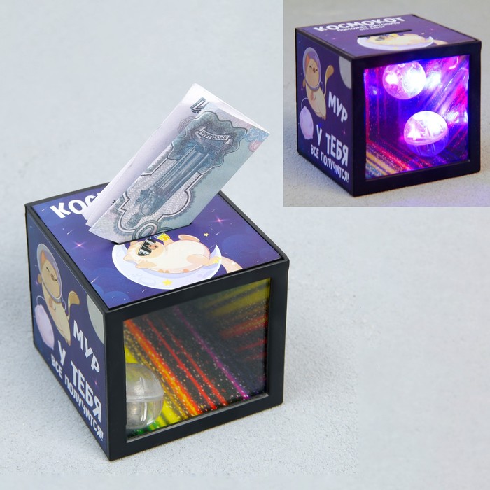 Копилка «Накоплю до луны», 7 х 7 см
Копилка «Накоплю до луны», 7 х 7 см