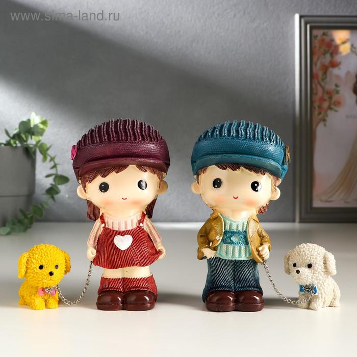 Сувенир полистоун "Малыш/Малышка с щенком, в кепке" МИКС 13х7х7,5 см
Сувенир полистоун "Малыш/Малышка с щенком, в кепке" МИКС 13х7х7,5 см