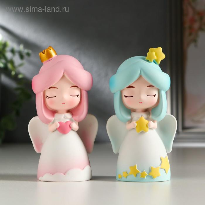 Сувенир полистоун "Малышка-ангелочек с сердцем/звездой" МИКС 9,5х5,3х3,7 см
Сувенир полистоун "Малышка-ангелочек с сердцем/звездой" МИКС 9,5х5,3х3,7 см