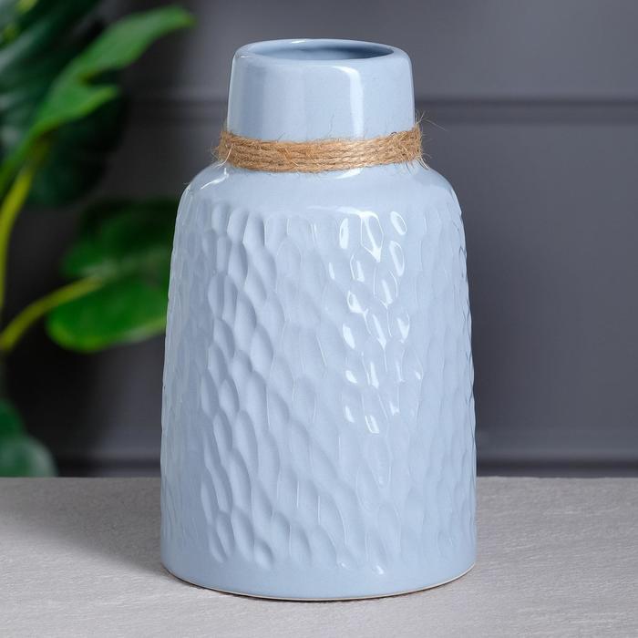 Ваза керамика настольная "Афина", голубая, 19 см, микс
Ваза керамика настольная "Афина", голубая, 19 см, микс