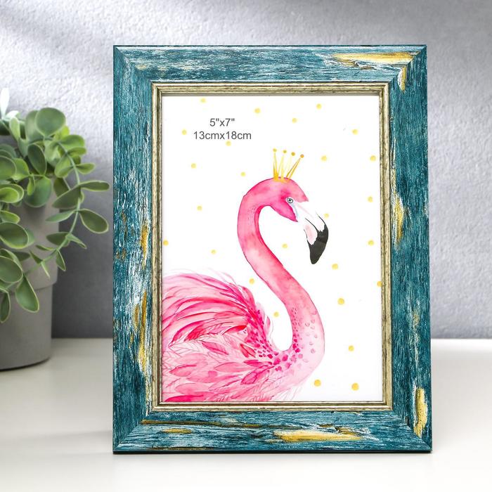 Фоторамка пластик 13х18 см "Состаренная древесина, синий" 22х17 см
Фоторамка пластик 13х18 см "Состаренная древесина, синий" 22х17 см