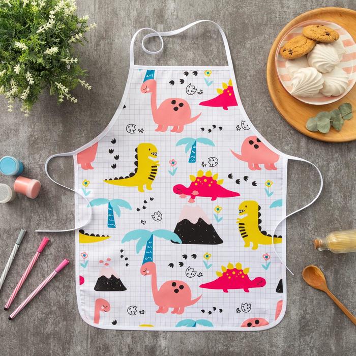 Фартук детский Этель «Динозаврики», 40х50 см, 100% полиэстер
Фартук детский Этель «Динозаврики», 40х50 см, 100% полиэстер