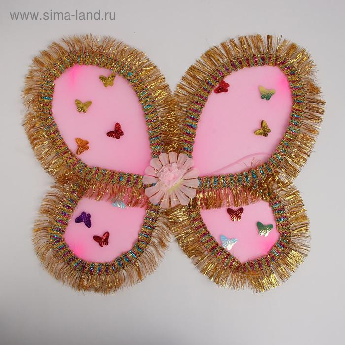 Карнавальные крылья «Бабочка», цвет розовый
Карнавальные крылья «Бабочка», цвет розовый