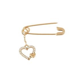 Булавка "Сердце" позолота
Булавка "Сердце" позолота