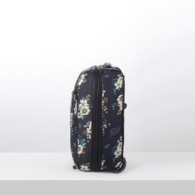 Чемодан малый 20", отдел на молнии, наружный карман, с расширением, цвет чёрный
Чемодан малый 20", отдел на молнии, наружный карман, с расширением, цвет чёрный