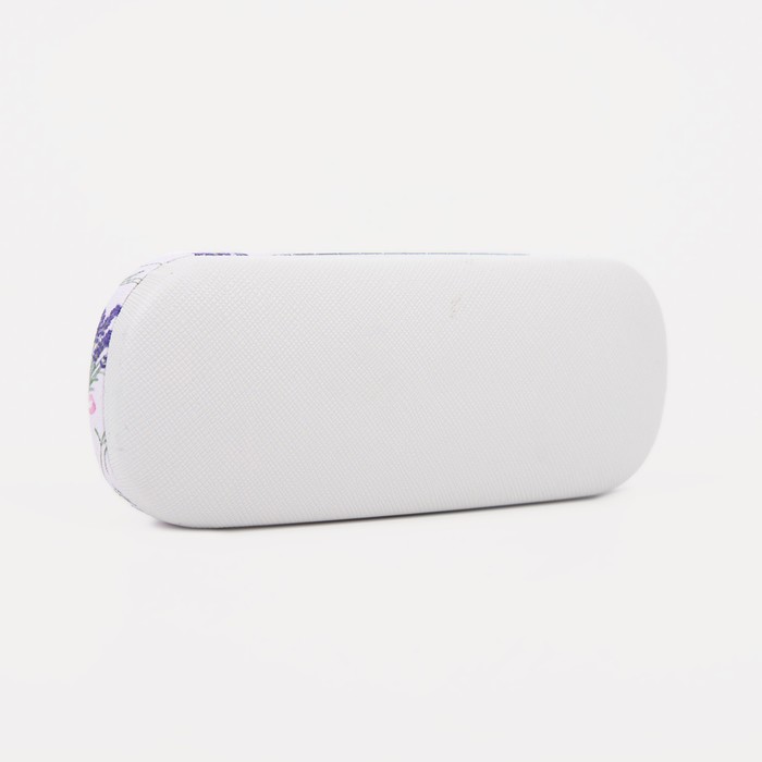Футляр для очков, хлопушка, длина 16 см, цвет белый 
Футляр для очков, хлопушка, длина 16 см, цвет белый
