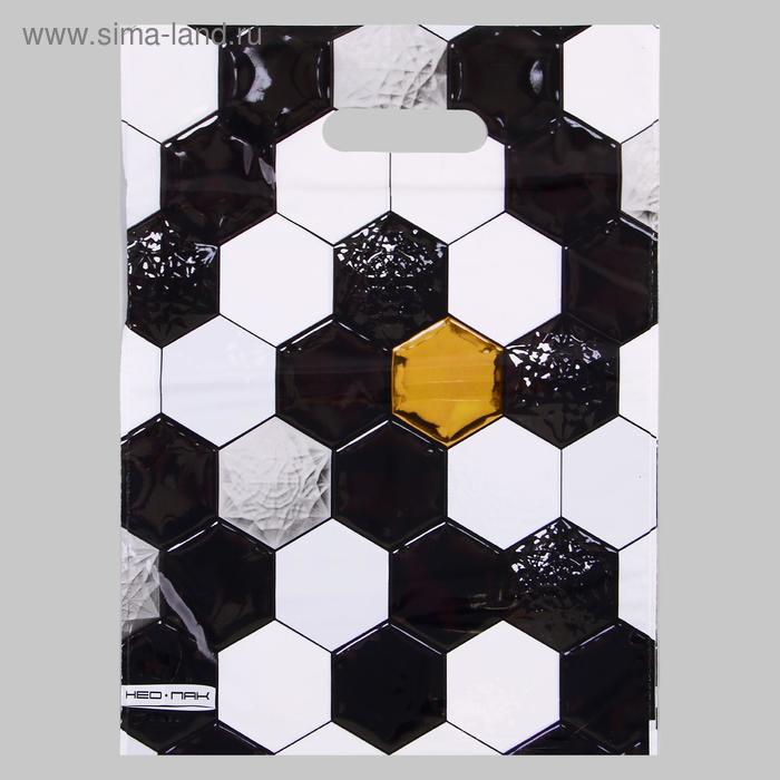 Пакет "Соты", полиэтиленовый с вырубной ручкой, 30х40 см, 60 мкм
Пакет "Соты", полиэтиленовый с вырубной ручкой, 30х40 см, 60 мкм