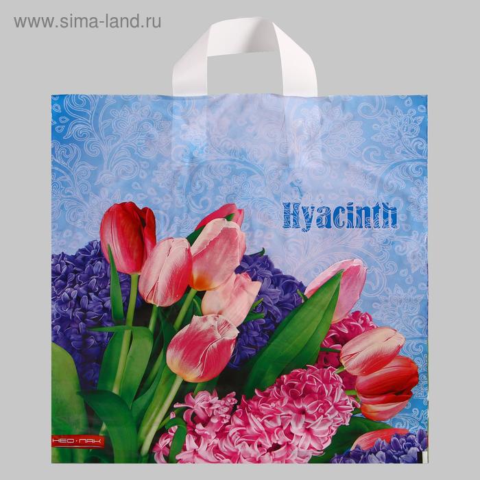 Пакет "Гиацинт", полиэтиленовый с петлевой ручкой, 38x40 см, 40 мкм
Пакет "Гиацинт", полиэтиленовый с петлевой ручкой, 38x40 см, 40 мкм