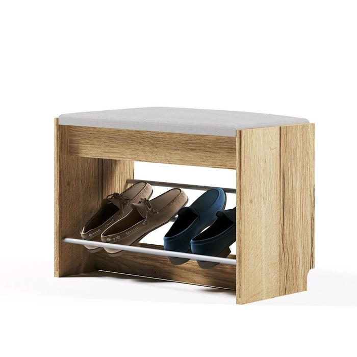 Обувница «ТП-5», 600 × 281 × 438 мм, цвет дуб делано
Обувница «ТП-5», 600 × 281 × 438 мм, цвет дуб делано