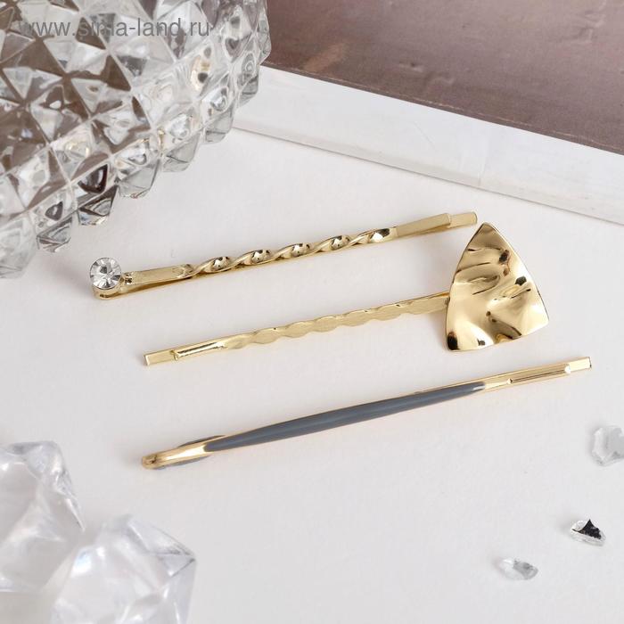 Невидимка для волос "Белла" (набор 3 шт) 5,5 и 6,5 см, золото
Невидимка для волос "Белла" (набор 3 шт) 5,5 и 6,5 см, золото