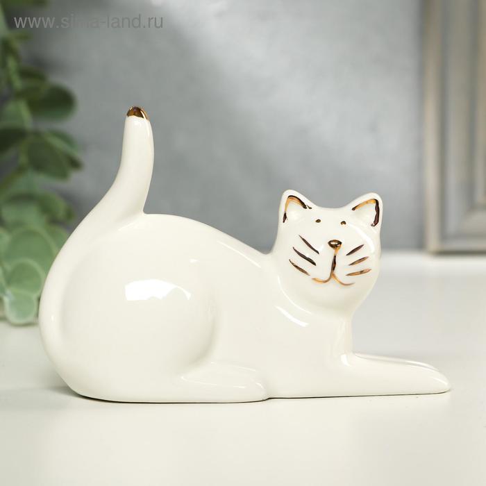 Сувенир керамика "Белый кот с золотыми ушками" 7,5х3,5х11 см
Сувенир керамика "Белый кот с золотыми ушками" 7,5х3,5х11 см