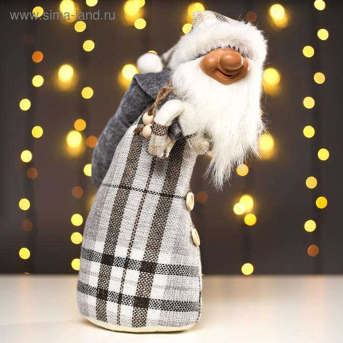Кукла интерьерная "Дедушка мороз в клетчатом кафтане" 44х20х20 см 
Кукла интерьерная "Дедушка мороз в клетчатом кафтане" 44х20х20 см