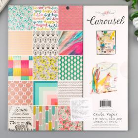 Набор бумаги для скрапбукинга Crate Paper, коллекция "CAROUSEL" 30.5х30.5 см, 36 листов
Набор бумаги для скрапбукинга Crate Paper, коллекция "CAROUSEL" 30.5х30.5 см, 36 листов
