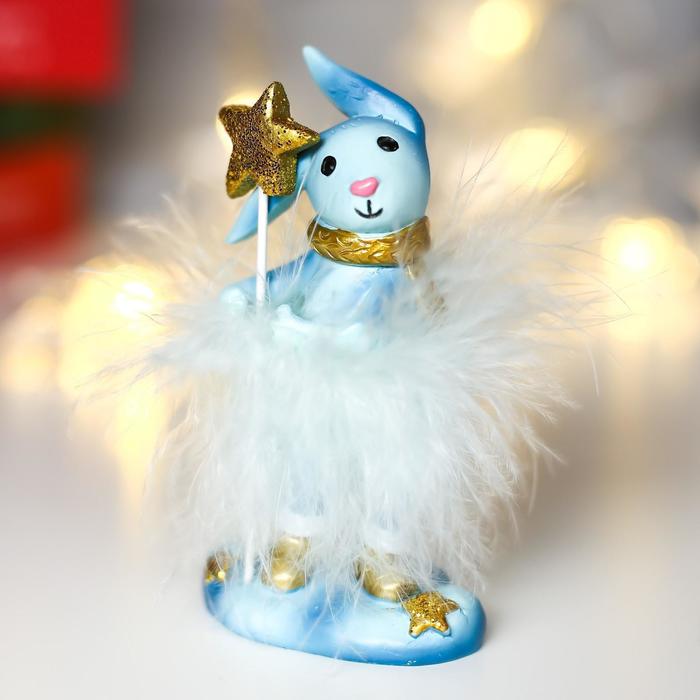 Сувенир полистоун "Зайка с звёздочкой, в меховой юбке" 10х4,5х5 см
Сувенир полистоун "Зайка с звёздочкой, в меховой юбке" 10х4,5х5 см